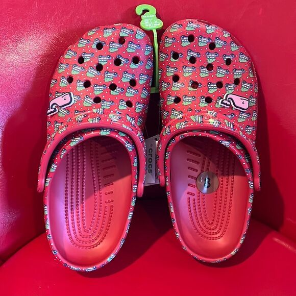 NWT Crocs/Vineyard Vines clogs - Picture 1 of 4